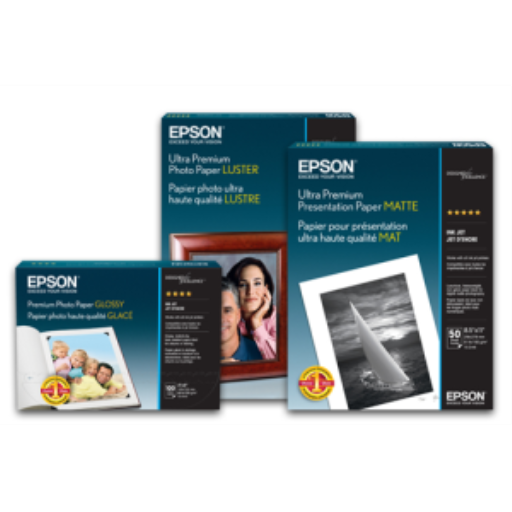 Epson Premium Luster Photo Paper 8.5 X 11 (250 Sheet